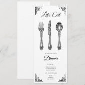 レッズホワイトディ食べナー招待状 招待状 (正面/裏面)