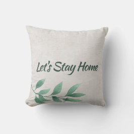 レッズホームウォーターカラーユーカリ クッション