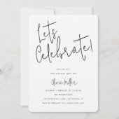 レッズミニマ祝リスト誕生祝い 招待状 (正面)