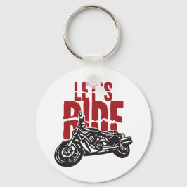 レッズライドバイクデザイン キーホルダー