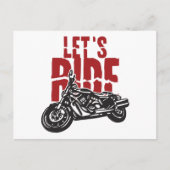 レッズライドバイクデザイン ポストカード (正面)
