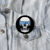 レッズロックスカルボタン 缶バッジ (インサイチュ)