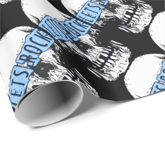 レッズロックスカル ラッピングペーパー (ロールコーナー)