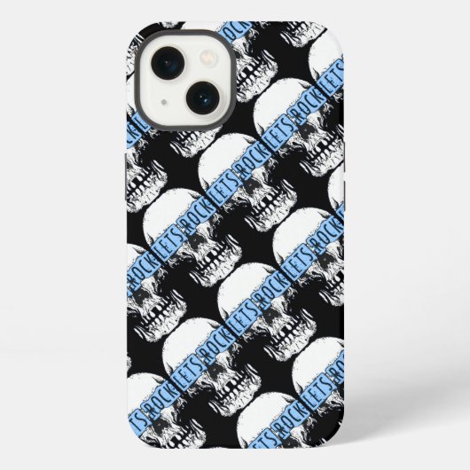 レッズロックスカル iPhoneケース (裏面)
