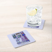 レッズ祝紙コースター スクエアペーパーコースター (インサイチュ)