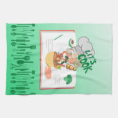 レッズ調理師キッズ キッチンタオル (横)