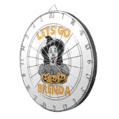 レッダーハロウィンカマ不気味ラハリス ダーツボード (正面右)