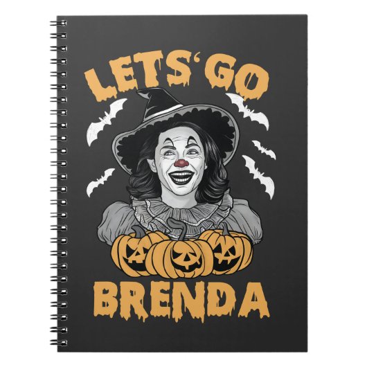 レッダーハロウィンカマ不気味ラハリス ノートブック (正面)