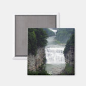 レッチワース州パークアッパーアンドミドルウォーターフォールズ マグネット (正面/裏面)