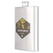 レッチワース州パークニューヨーク フラスク (左)