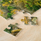 レッチワース州パーク秋の大きさ過ぎ ジグソーパズル (側面)