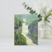 レッチワース州立公園の滝 ゲネシー川 ポストカード (スタンド正面)