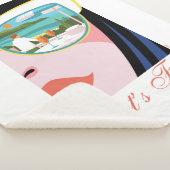 レッツおもしろい – ホワイトロータス シェルパブランケット (3/4)