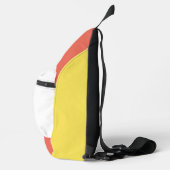 レッツおもしろい – ホワイトロータス スリングバッグ (右)