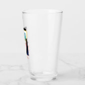 レッツおもしろい – ホワイトロータス タンブラーグラス (左)