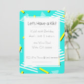 レッツアキキパーティの招待状 招待状 (スタンド正面)