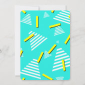 レッツアキキパーティの招待状 招待状 (裏面)