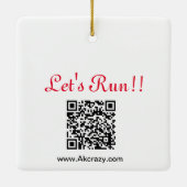 レッツアラス走カンセラミックオーナメント セラミックオーナメント (裏面)