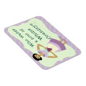 レッツウウィーンカントリーレトロおもしろいキッチュ マグネット (右側)