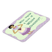 レッツウウィーンカントリーレトロおもしろいキッチュ マグネット (左側)