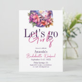 レッツガールズピンク最後のディスコバチェロレッテ 招待状 (スタンド正面)