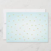 レッツガールズプールクールパーティー誕生日 招待状 (裏面)