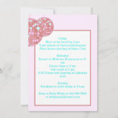 レッツガールズラストディスコバチェロレッテ 招待状 (裏面)