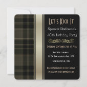 「レッツキックイット」プレイド誕生日招待状 招待状 (正面)