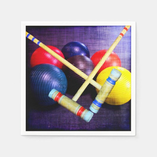 レッツクロケ遊グランジスタイル スタンダードカクテルナプキン (正面)