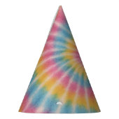 レッツグルーヴ絞り染めパーティー帽子 パーティーハット (左)