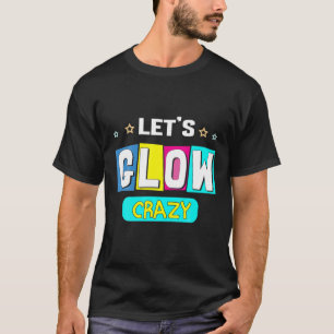 レッツグロースターバックド熱狂するロップレトロディスコバースダ Tシャツ