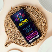 レッツグローパーティー誕生日チケット 招待状