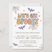 レッツゲー不気味ハローウィンパーティ招待状 招待状 (正面)