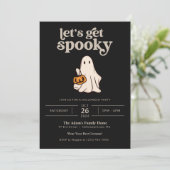 レッツゲー不気味ハローウィンパーティ招待状 招待状 (スタンド正面)