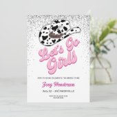 レッツゴーガールズグリッター週末バチェロレッテ 招待状 (スタンド正面)