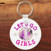 レッツゴーガールズディスコボールバチェロレッテギフト キーホルダー (正面)