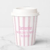 レッツゴーガールズディスコ女性のカーボーイバチェロレッテ 紙コップ (裏面)