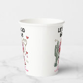 レッツゴーガールズ女性のカーボーイバチェロレッテ週末 紙コップ (右)