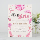 レッツゴーガールズ ナッシュビル ピンクロデオ | バチェロレッテ 招待状 (スタンド正面)