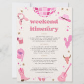 レッツゴーガールズ ナッシュビル ピンクロデオ | バチェロレッテ 招待状 (裏面)