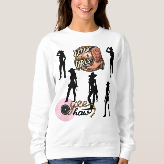 レッツゴーガール スウェットシャツ (正面)