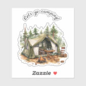 レッツゴーキャンプレトロテント シール (シート)