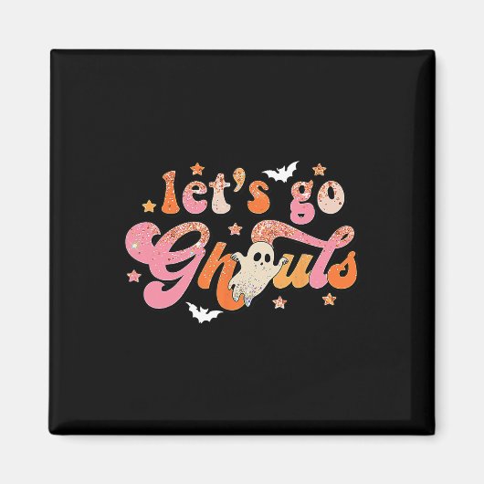 レッツゴーグルキュート幽霊ブウチハローウィーンウォム マグネット (正面)