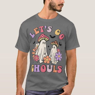レッツゴーグルスキノコ幽霊ハロウィングルービーレ Tシャツ