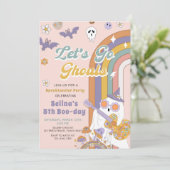 レッツゴーグルスグルーヴィハロウィーン幽霊誕生日 招待状 (スタンド正面)