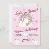 レッツゴーグルスヒッパイディスコハロウィーン誕生日 招待状 (正面)