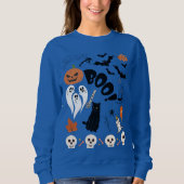 レッツゴーグルス面白いハロウィーンパーティーの衣装 スウェットシャツ (正面)