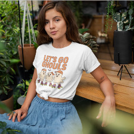 レッツゴーグルズローラーレトロ幽霊 Tシャツ