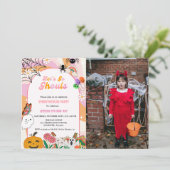 レッツゴーグルハロウィーンレトログルービー誕生日I 招待状 (スタンド正面)