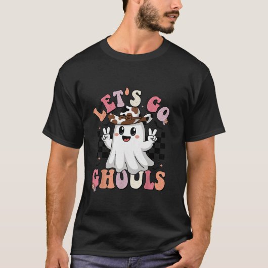 レッツゴーグルハロウィーン幽霊衣装コスチュームRet Tシャツ (正面)